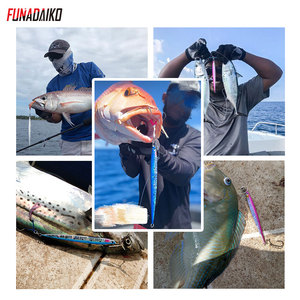 เหยื่อจิ๊กกิ้ง FUNADAIKO น้ำหนัก 80 กรัม 100 กรัม 135 กรัม เหยื่อตก<span class=keywords><strong>ปลา</strong></span>ทะเล เหยื่อปลอมโลหะ ตะขอแข็งแรง ผลิตจากโรงงาน - Product Image 6