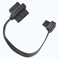 تجميعة أسلاك السيارات IATF16949 من نوع TE 16P DJ7163 OBD II OBD 2 ذكر وأنثى