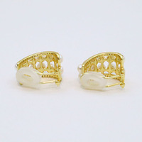 Boucles d'oreilles clous vintage en argent perlé avec perles d'eau douce naturelles pour filles, accessoires parfaits pour un anniversaire