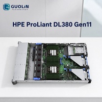 Server Rak HPE ProLiant DL380 Gen11 2U Dual Intel Gold 6526Y Generasi ke-5 32GB DDR5 8SFF Komputasi AI Berkinerja Tinggi Tersedia