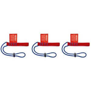 อะแดปเตอร์สายรัด Knipex 08 90 07 สายสีแดงน้ำเงินพร้อมหัวล็อคสำหรับยึดเครื่องมือ - Product Image 1