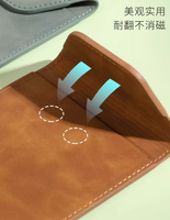 Clips de menu, clips magnétiques pour les commandes et les factures de restaurant, clips pour les factures de boissons, porte-documents en cuir, bloc-notes