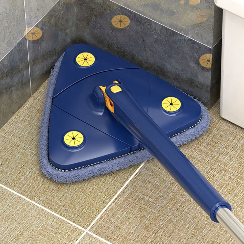 Швабра из микрофибры с длинной ручкой