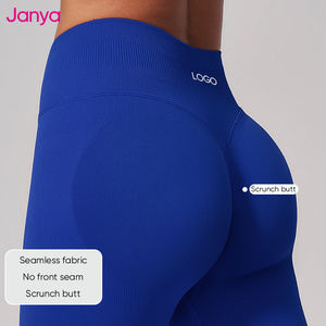 Janya Vente en Gros Vêtements de Sport <span class=keywords><strong>Femme</strong></span> Leggings de Yoga Taille Haute sans Couture Remonte-Fesses pour Gym Fitness et Entraînement - Product Image 1