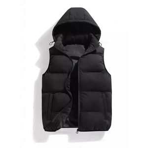 <span class=keywords><strong>Gilet</strong></span> Senza Maniche con Cappuccio Autunno Inverno Taglie Forti Personalizzato per <span class=keywords><strong>Uomo</strong></span> <span class=keywords><strong>Gilet</strong></span> Outdoor da Produttore - Product Image 1