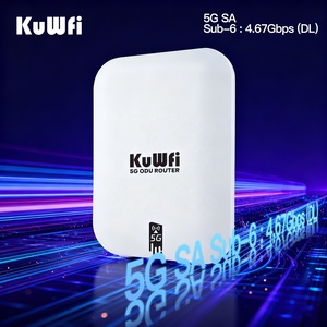 <span class=keywords><strong>Routeur</strong></span> 5G industriel extérieur ODU <span class=keywords><strong>KuWFi</strong></span> CPE 5G avec carte SIM, connectivité sans fil TR069 <span class=keywords><strong>LTE</strong></span>, port 2.5G, haute vitesse, alimentation PoE, pour camping-car - Product Image 2