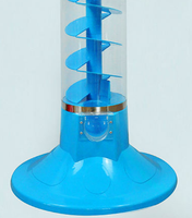 Distributeur automatique mécanique en métal pour chewing-gum, bonbons, balles rebondissantes, jouets en capsule, fonctionnement à pièces/jetons, utilisation en centre commercial