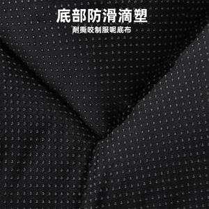 Deluxe Plush <strong>Dog</strong> Crate Bed Winter <strong>Kennel</strong> Pad Solid Pattern Velvet Material Washable Breathable for Comfortable Pet Rectangle - Product Image 3