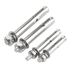 Ancres à expansion amovibles dorées personnalisées par les fabricants, en acier au carbone zingué, M12 M16 M20 - Product Image 1