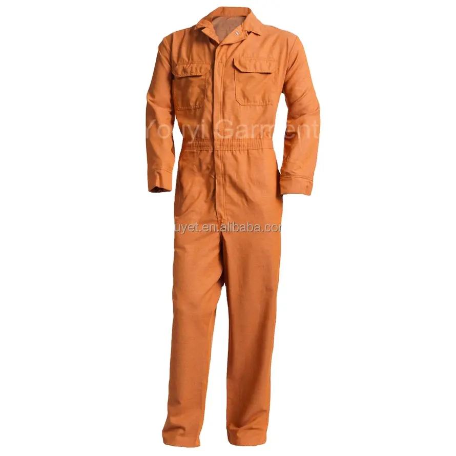 Anti static oil proof fire resistant coverall frc clothing