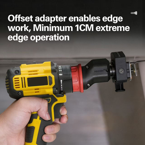 Offre Spéciale – <span class=keywords><strong>Perceuse</strong></span> Électrique Multifonctionnelle 21V à Batterie Lithium Rechargeable, Adaptateur Double Vitesse, Têtes Multiples, pour Usage Industriel et Domestique - Product Image 2