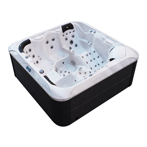 Bañera de hidromasaje acrílica blanca moderna para 5 personas, para el hogar, jardín, relajación, <span class=keywords><strong>Balboa</strong></span>, conveniente, independiente, cómodo, escurridor de mármol - Product Image 6