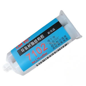 ZY143 LANTU 7102 Epoxy <b>Resin</b> Structural Adhesive 50ml High temperature resistance Super <b>glue</b> Gemstones Metals Wood Ceramics - Product Image 1