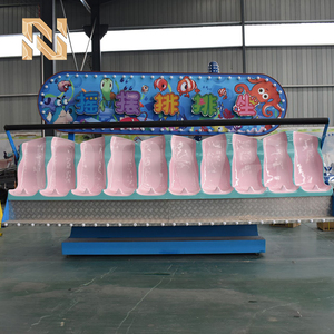 Manèges de fête foraine miniatures Nova Rides : Crazy Wave <span class=keywords><strong>Miami</strong></span> pour centres commerciaux extérieurs en acier - Product Image 5