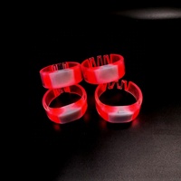 Perlengkapan Pesta Gelang LED Menyala TPU Band Lampu Terkontrol DJ Gelang LED Terang untuk Acara