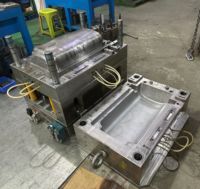 Molde de inyección de plástico de alta precisión personalizado para acabado pulido de ABS y PVC
