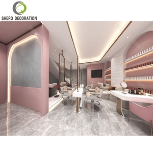 Diseño Interior de Salón de Belleza, Mueble Exhibidor para Salón, Mesa para Salón de Uñas, Muebles Personalizados para Salón de Belleza, Decoración de Lujo para Salón de Belleza - Product Image 4