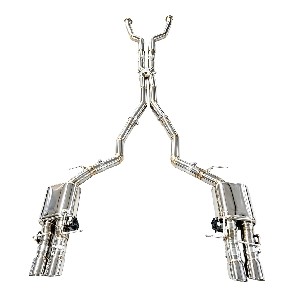 VantaFlow Performance Racing Catback Exhaust Pipes for BMW M6 E63/E64 V10 5.0L 2006-2010 Stainless Steel Exhaust System With Mufflers
