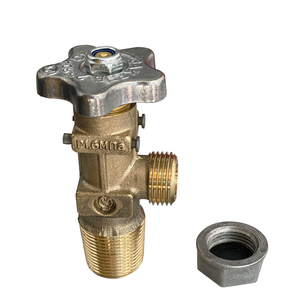 Control manual de gas licuado para cilindros de acero angular de Europa del Este con latón - Product Image 3