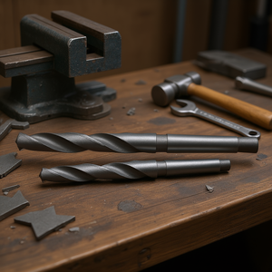 Broca helicoidal de vástago cónico de 10 mm para taladrar metal, madera y plástico - Product Image 3