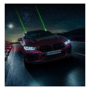 Rechargeable tout-terrain télécommande auxiliaire longue portée Double Flash lumière voiture <span class=keywords><strong>toit</strong></span> Laser brouillard voyant d'avertissement - Product Image 1