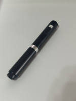 Inyector de cartucho de aluminio reutilizable de 60 UI V2 para uso doméstico, portátil y ecológico con logo
