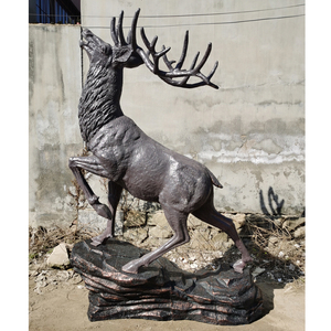 Statua del Pensatore in Ghisa, Scultura Classica Famosa in Bronzo Pesante - Product Image 6