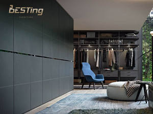 USA Deluxe camera da letto bianca <span class=keywords><strong>arancione</strong></span> pelle porta Bangkok bel guardaroba - Product Image 2