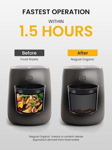 Mini composteur <span class=keywords><strong>automatique</strong></span> de déchets alimentaires avec moteur DC, anti-odeur, fermentation rapide, pour usage domestique intérieur, recyclage en engrais - Product Image 6