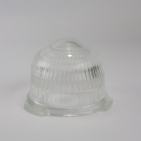 Diffuseur en verre fusionné transparent personnalisable pour luminaire LED antidéflagrant, couvercles de lampe de style français, accessoire de lampe