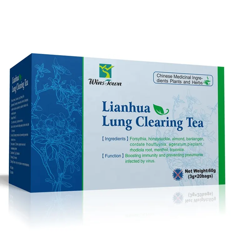 Chinese Natural Lung Lianhua Clearing Detox Herbal Tea Lianhua Tea