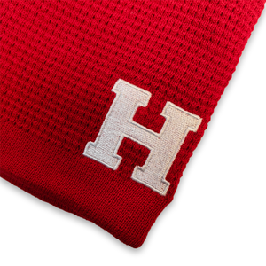 Factory Custom Thermal Good Elasticity Acrylic Flat Embroidery Logo Waffle Knitted Beanie Skull <strong>Cap</strong> for <strong>Winter</strong> Outdoor Using - Product Image 3