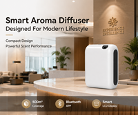Diffuseur d'huiles essentielles sans eau pour la maison, diffuseur de parfum intelligent à piles, 200 ml, pour la maison
