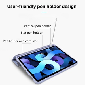 Étuis et housses pour tablettes 2021 Étui portefeuille à rabat pour <span class=keywords><strong>iPad</strong></span> Pro 11 <span class=keywords><strong>iPad</strong></span> Air 4/5/10,9 pouces <span class=keywords><strong>iPad</strong></span> Mini 5 en cuir PU pour enfants - Product Image 2
