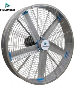 Ventilateur de ventilation pour bétail de 1,5 m à circulation d'air frais par brumisation automatique, à économie d'énergie, pour vaches laitières - Product Image 1