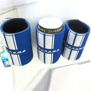 High Quality Custom Magnetic Can Cooler Holder Neoprene Sublimation Stubby Holder Slim Skinny Cozies 12oz Beer Coozy with Magnet - Product Image 4