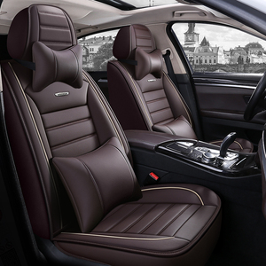 Housses de siège universelles en cuir, intérieur de voiture étanche, lot complet de housses pour sièges de voiture Gmc Savana, bonne qualité, - Product Image 2
