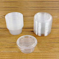 1000 pièces – Prix compétitif – Gobelets et contenants transparents jetables de 95-250/300/500 ml pour yaourt et lait – Prêts à l'expédition – Fabriqués en Chine