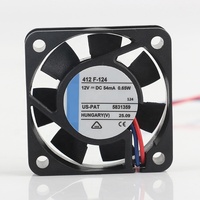 Ventilateur de refroidissement axial de haute qualité DC 12V 54mA 0.65W 4010 40X40X10MM 4CM pour carte graphique CPU, double roulement à billes, inverseur 412F-124