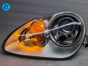 Pour PORSCHE <span class=keywords><strong>Cayenne</strong></span>, l'ensemble de phares est compatible avec la lentille de matrice xénon Fisheye 2003-2006 pour phare d'origine - Product Image 2