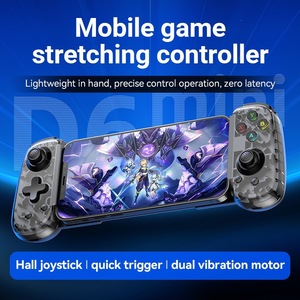 คอนโทรลเลอร์เกม D6 Mini Stretch แบบไร้สาย พร้อมจอยสติ๊ก Hall Effect และระบบสั่นคู่ สำหรับโทรศัพท์ Android, <span class=keywords><strong>iOS</strong></span> และ Switch - Product Image 3