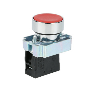 Màu đỏ 29 mét kim loại <span class=keywords><strong>push</strong></span> <span class=keywords><strong>button</strong></span> chuyển XB2-BA42 phẳng <span class=keywords><strong>push</strong></span> <span class=keywords><strong>button</strong></span> chuyển với Neon hoặc <span class=keywords><strong>LED</strong></span> ánh sáng - Product Image 3