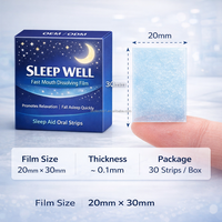Film buccal à dissolution rapide personnalisé OEM/ODM pour un sommeil réparateur, bandes à dissolution orale, emballage de films pour un sommeil réparateur pour adultes