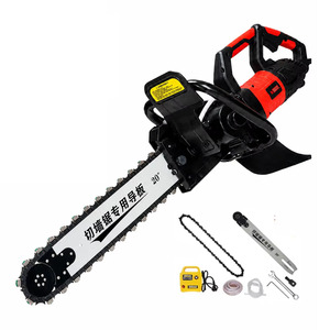 18 inches 20 Inches Electric Concrete Cutter Diamond Chain <b>Saw</b> Brushless Wall Cutting <b>Power</b> Tool With Guide Bar Decoration - Product Image 1