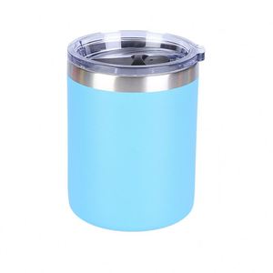 Generic <b>Double</b> <b>Wall</b> Vacuum 12oz Gift Coffee Cup Lid 304 Stainless Steel Modern Simplicity Mug Thermal Insulation 6-12 Hours - Product Image 2