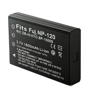 แบตเตอรี่ NP-120 1800mAh DLI7 สำหรับกล้อง Fuji FinePix F11 และ Pentax Optio CE ได้รับการรับรองมาตรฐาน RoHS ขายส่งแบตเตอรี่แบบไม่ผ่านการใช้งาน 0 รอบ - Product Image 1