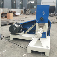 Fabricant avec plus de 20 ans d'expérience, machine à extruder automatique de petite taille pour la production de granulés d'aliments pour crevettes de 1,5 mm