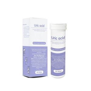 แถบทดสอบกรดยูริคสำหรับใช้ในทางการแพทย์ทดสอบปัสสาวะด้วยตนเองสำหรับโรคเกาต์เพื่อการทดสอบมาตรฐาน - Product Image 1