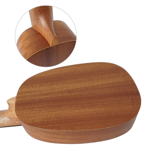Ukelele Aiersi de 21 Pulgadas, Ukelele de Caoba de 4 Cuerdas, Guitarra Hawaiana Soprano, Precio Económico de Fábrica en China, Instrumento Ukelele al por Mayor - Product Image 2