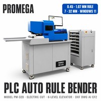 Máquina Dobladora de Reglas Automática PLC para las Industrias del Embalaje y la Impresión de Acero al Carbono, 429 kg, 1 Año de Garantía, Hecho en China